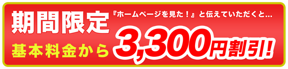 �z�[���y�[�W�����̕��I��{��������3000�~�����L�����y�[�����{��